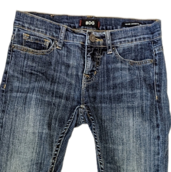 BDG Urban Ouutfitters mid rise cigarette ankle jeans sz 26 - Picture 4 of 10